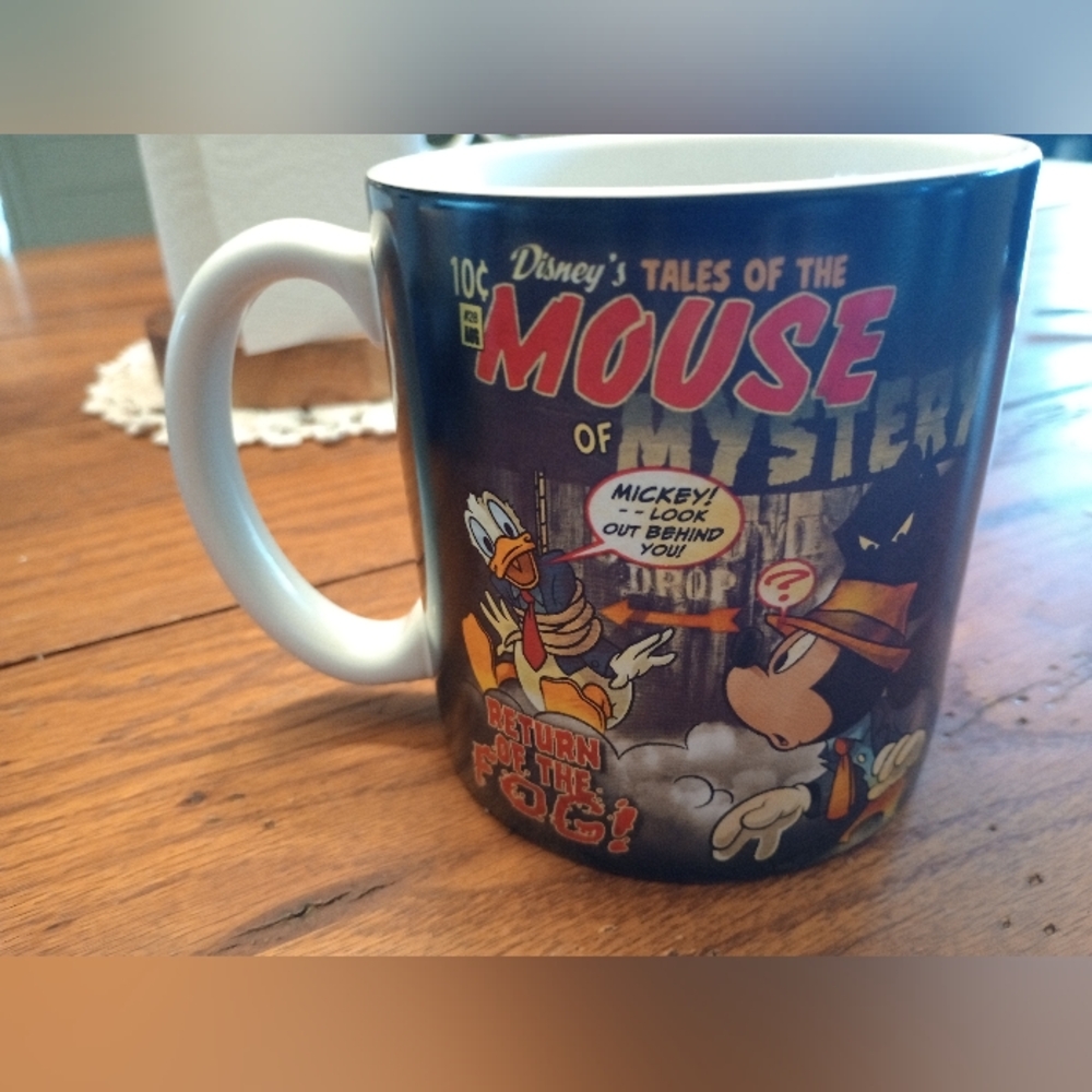 Disney Black and White Comic Style Mug